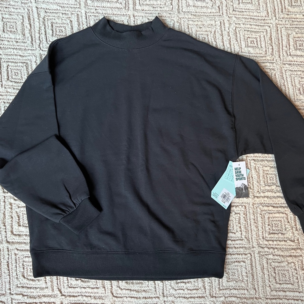DSG Black Movk Neck Sweatshirt
